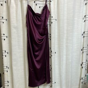 NWT lulus satin dress
